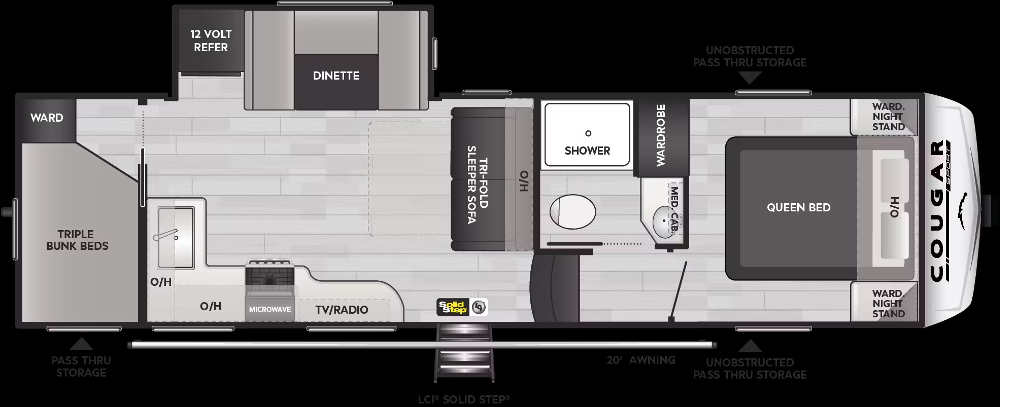 2025 KEYSTONE COUGAR SPORT 2700BH